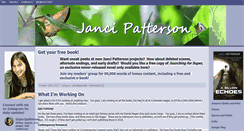 Desktop Screenshot of jancipatterson.com