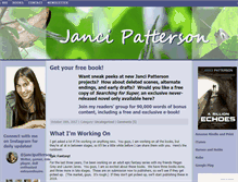 Tablet Screenshot of jancipatterson.com